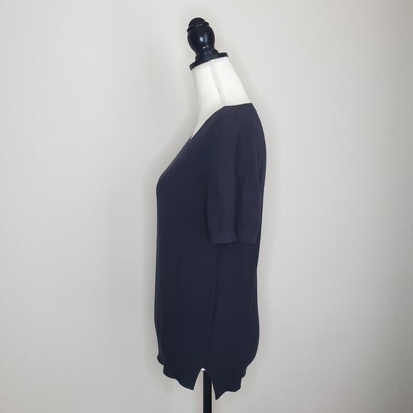 Everlane Black Knit Top Small - Picture 4 of 7